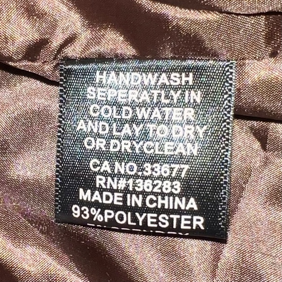 FAUX SUEDE BROWN FRINGE OPEN FRONT LINES JACKET SIZE SMALL - Picture 5 of 5